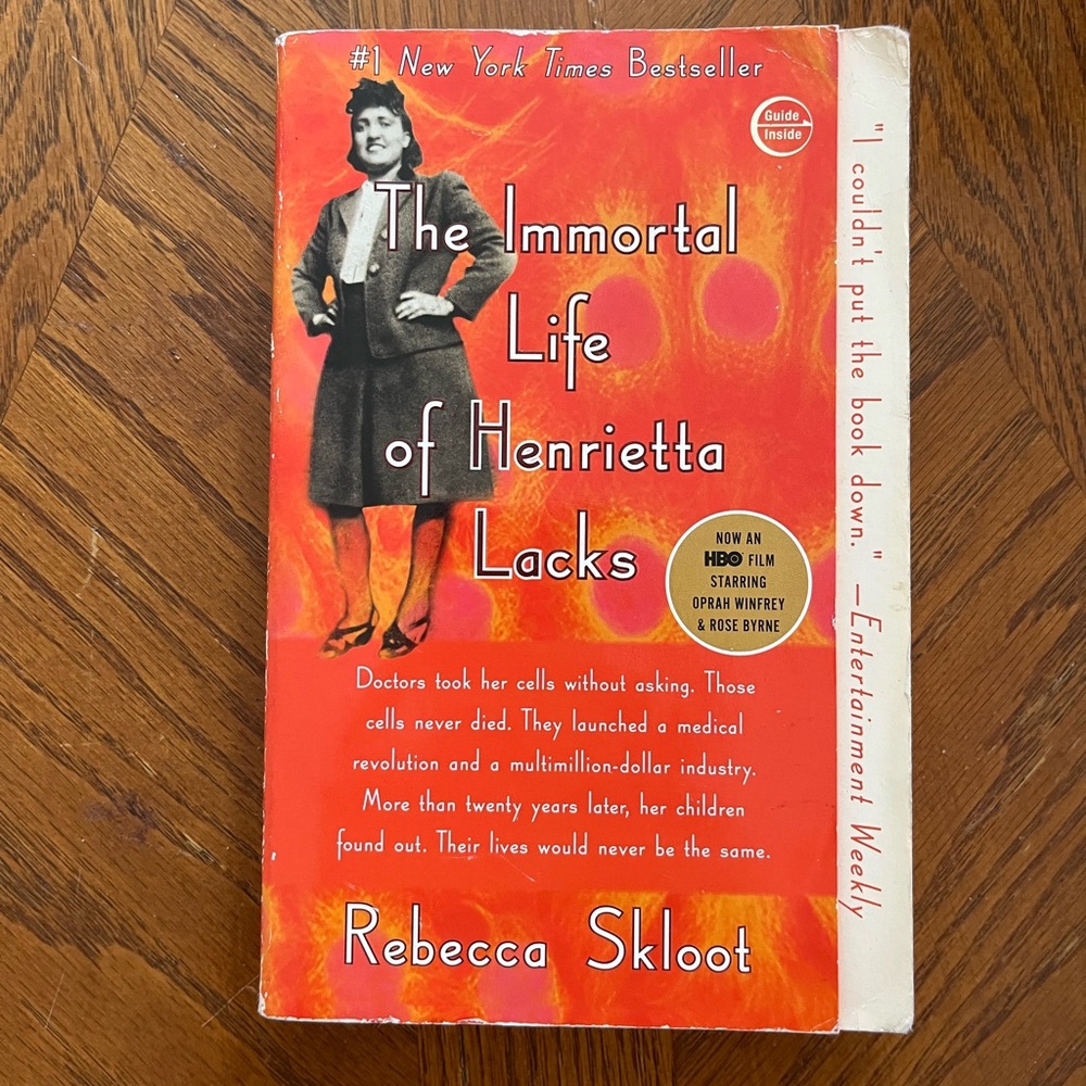 The Immortal Life of Henrietta Lacks by Rebecca Skloot